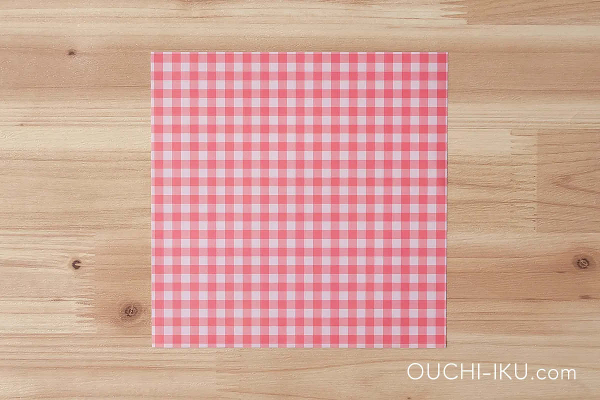 折り紙風船の作り方