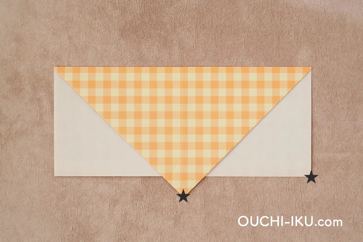 折り紙の簡単クリスマスベルの作り方8