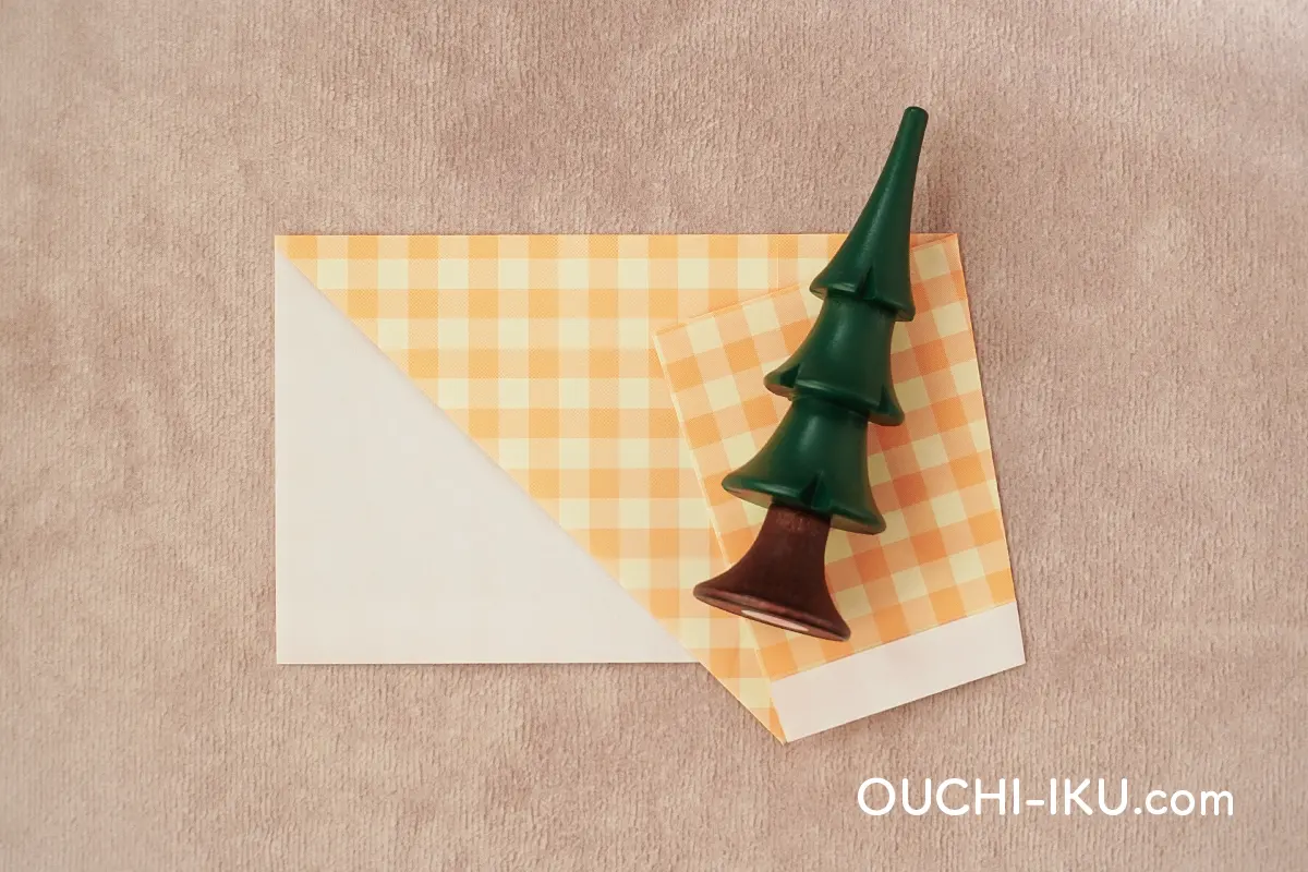 折り紙の簡単クリスマスベルの作り方8