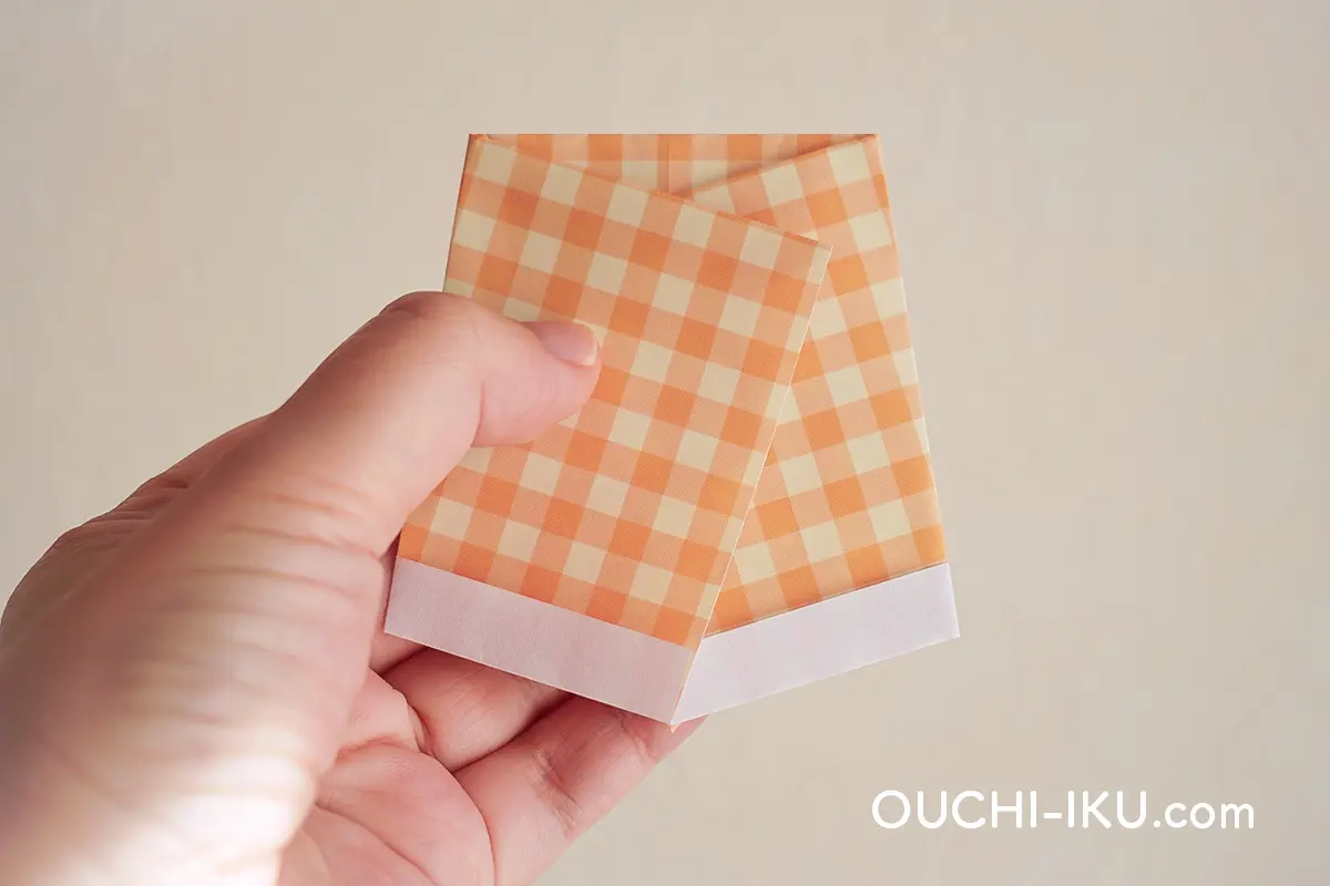 折り紙の簡単クリスマスベルの作り方9