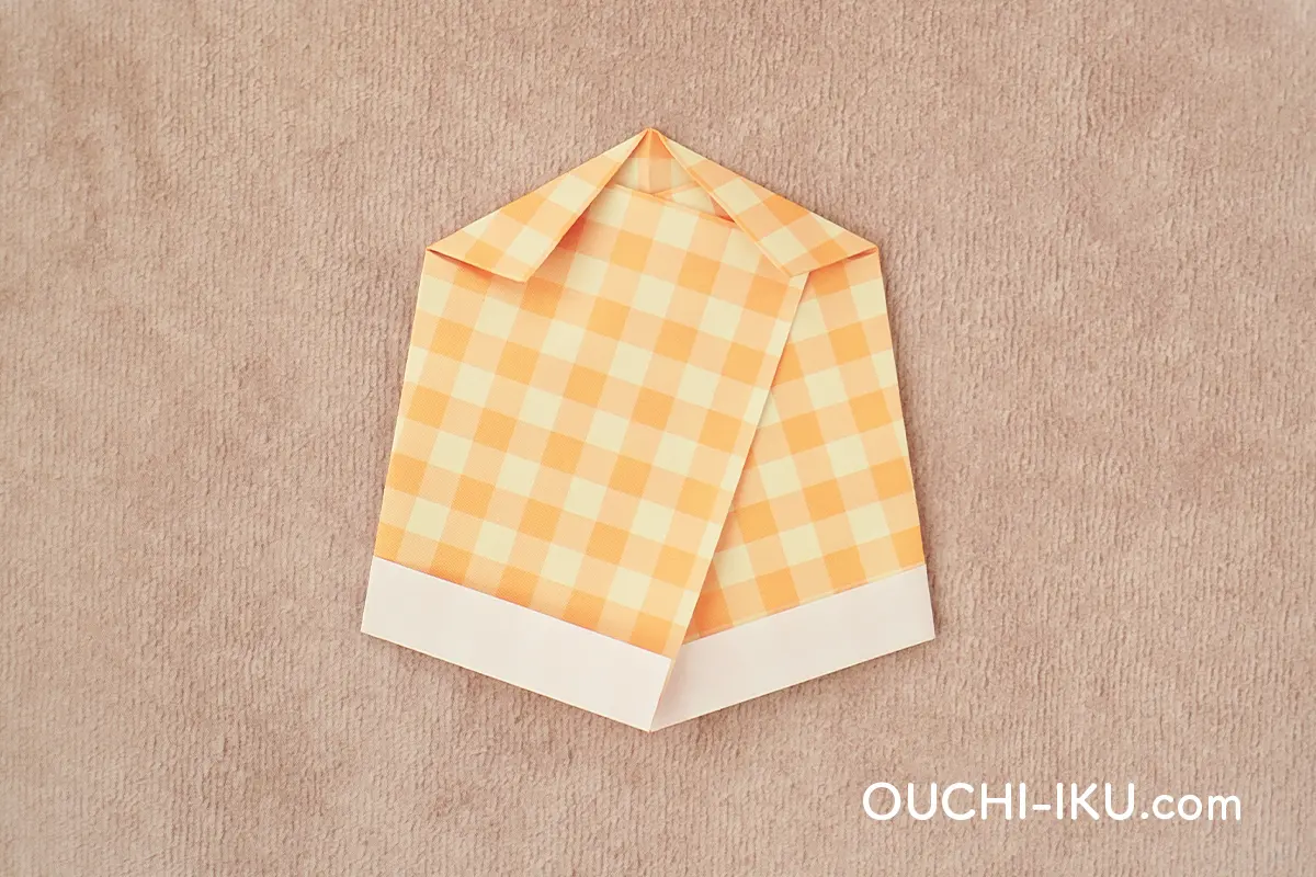 折り紙の簡単クリスマスベルの作り方11