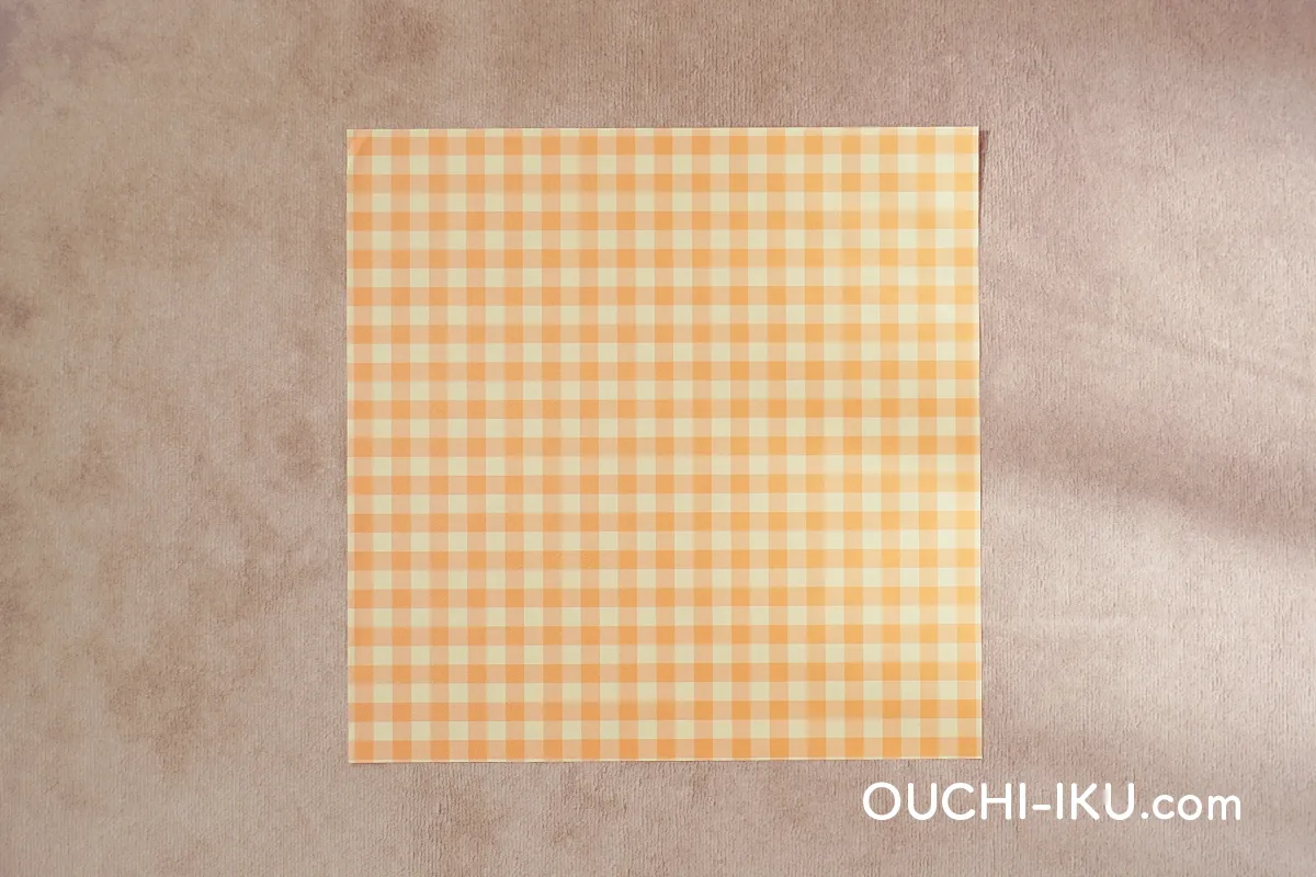 折り紙の簡単クリスマスベルの材料