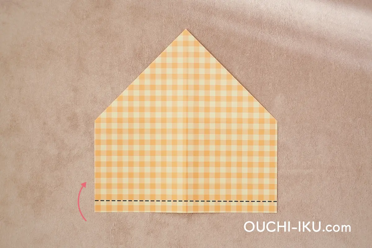 折り紙の簡単クリスマスベルの作り方5