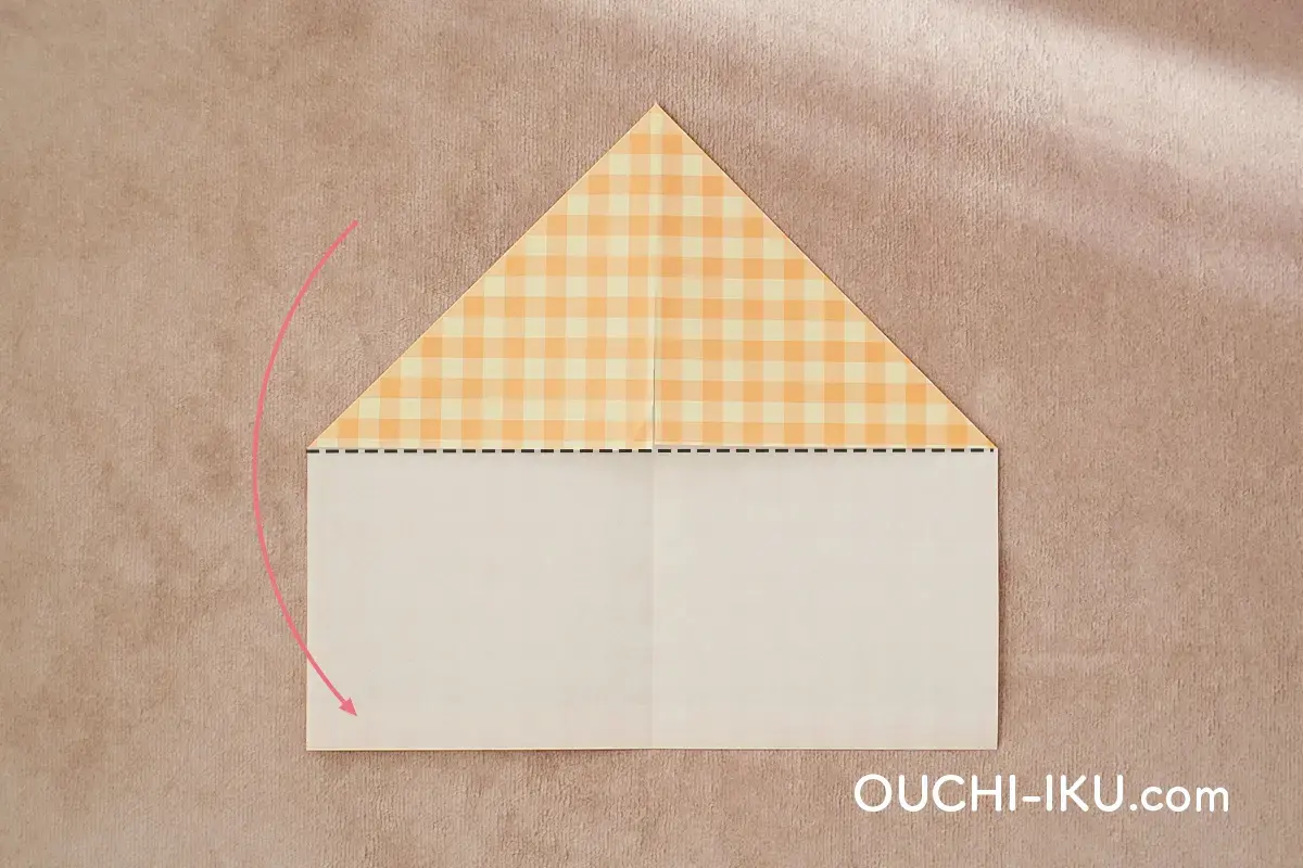 折り紙の簡単クリスマスベルの作り方7