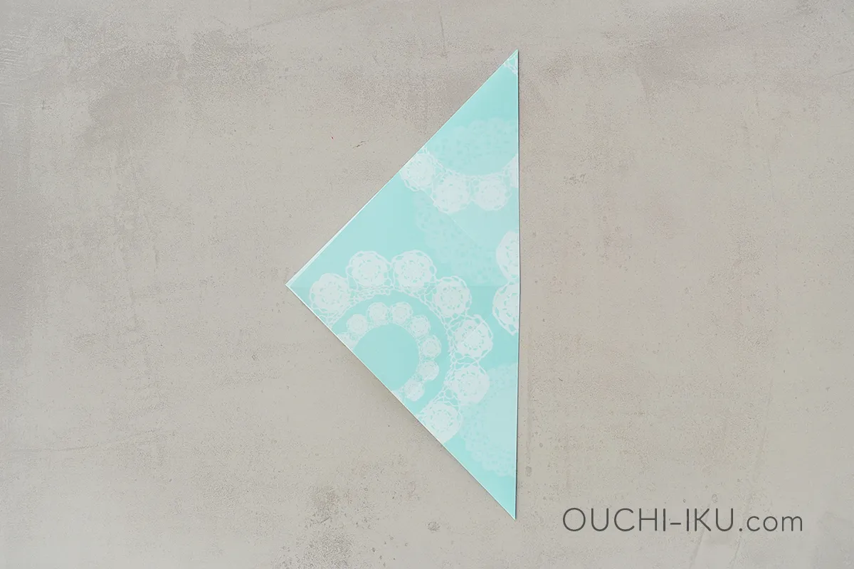 折り紙で作るダイヤモンドの作り方9