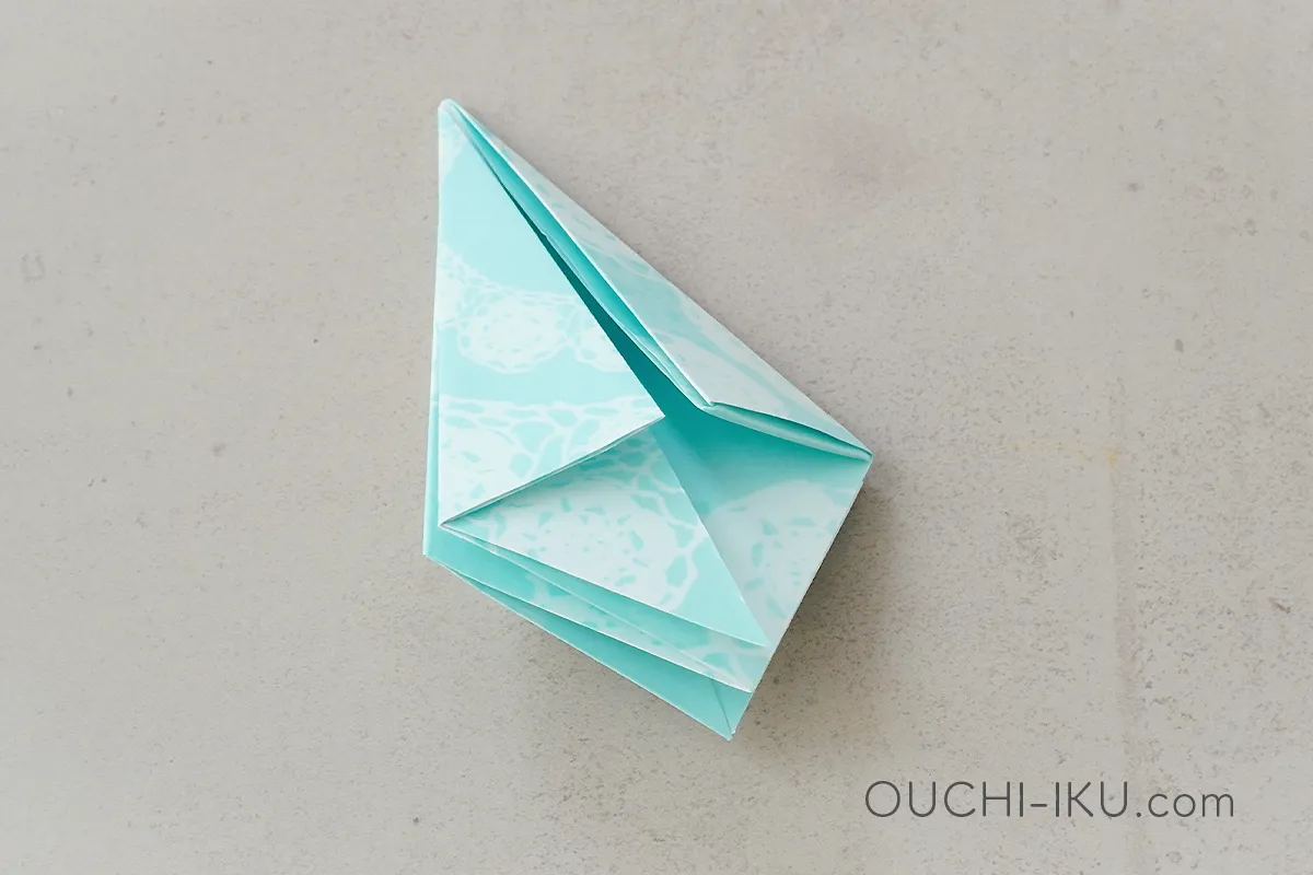 折り紙で作るダイヤモンドの作り方13