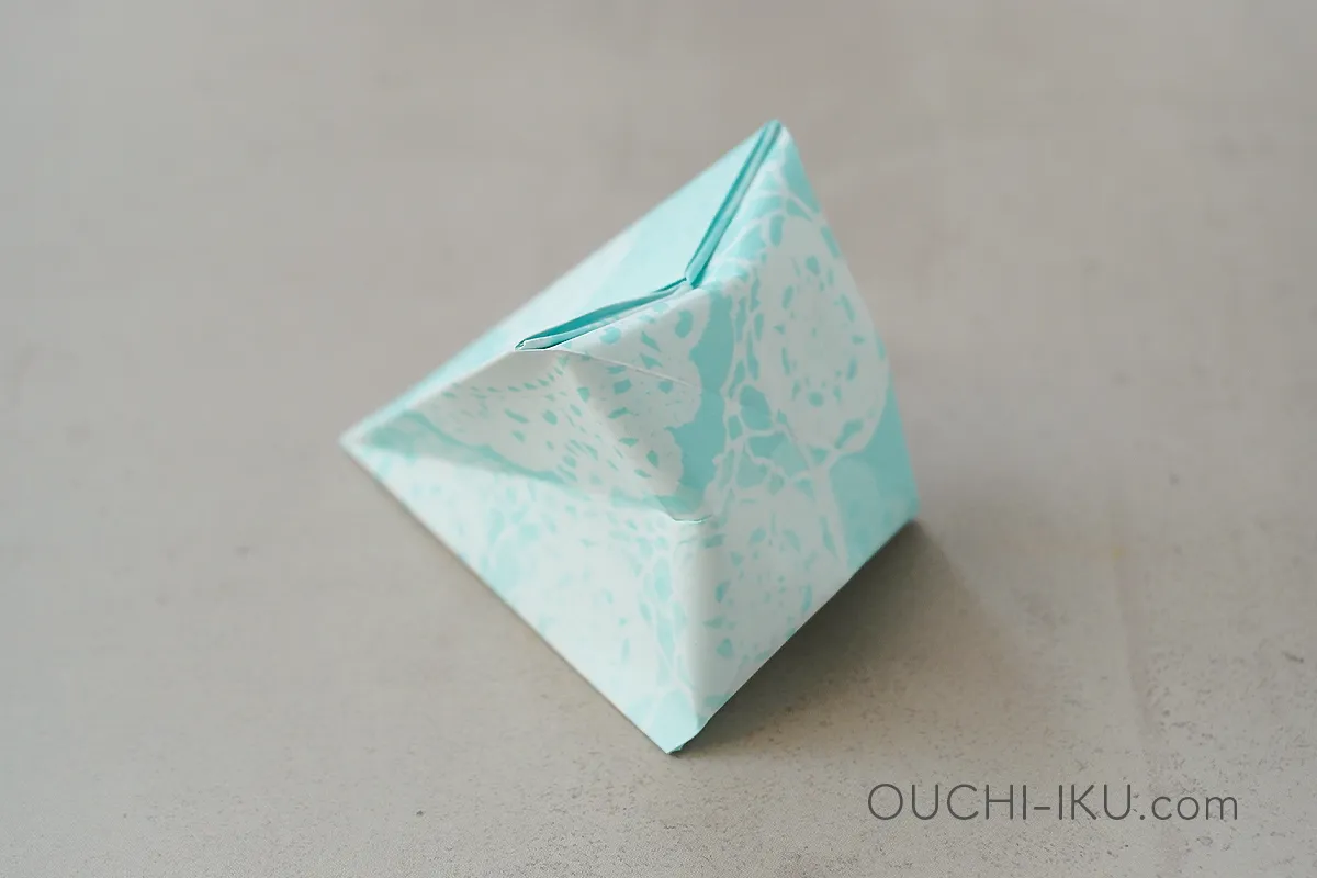 折り紙で作るダイヤモンドの作り方15