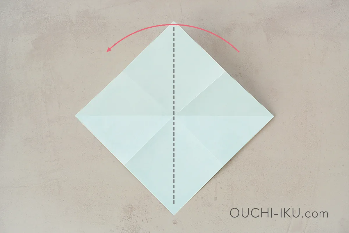 折り紙で作るダイヤモンドの作り方8