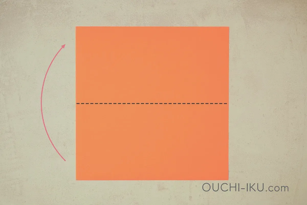 折り紙で作るもみじの切り方と折り方1