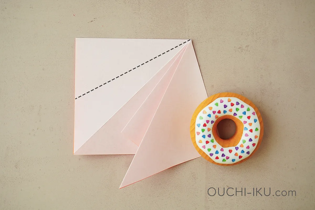 折り紙で作るもみじの切り方と折り方8