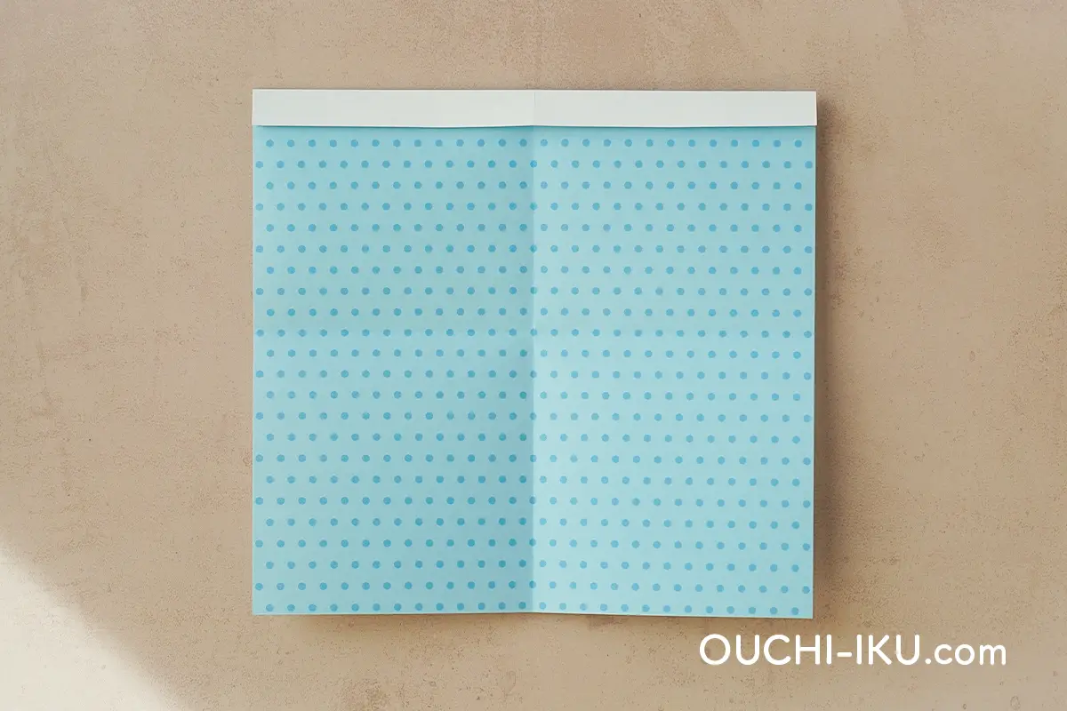 折り紙で作るクリスマスの靴下の折り方6