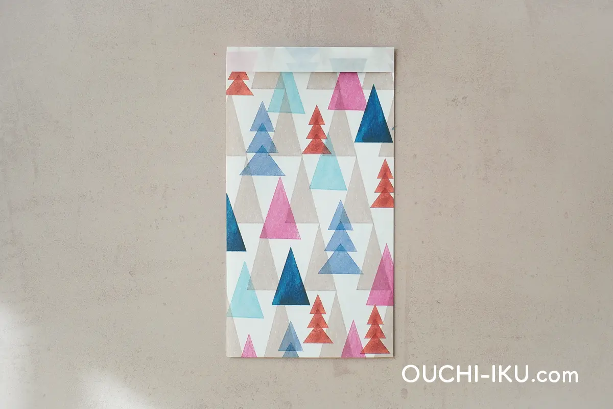 折り紙で作るクリスマスの靴下の折り方4