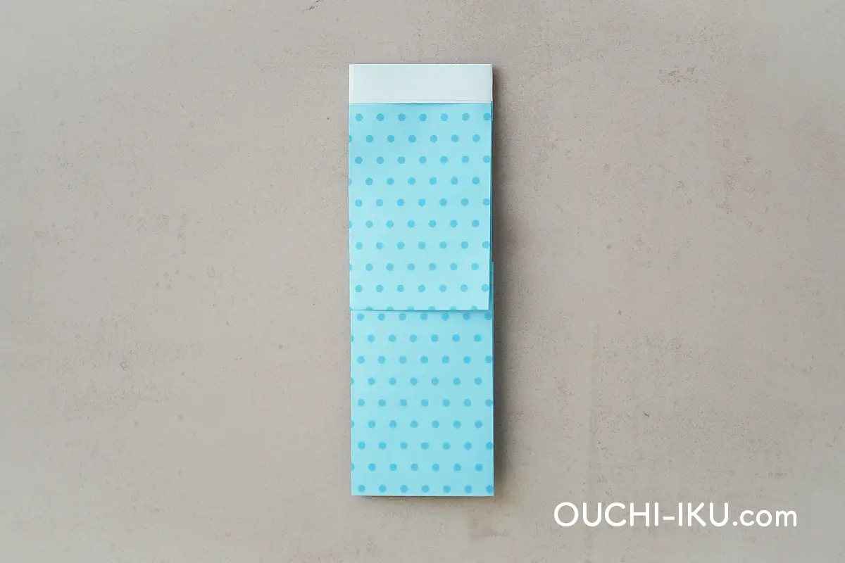 折り紙で作るクリスマスの靴下の折り方10