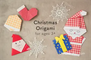 簡単なクリスマス折り紙アイデア集|3歳からできる!子どもと作る可愛い冬の飾り