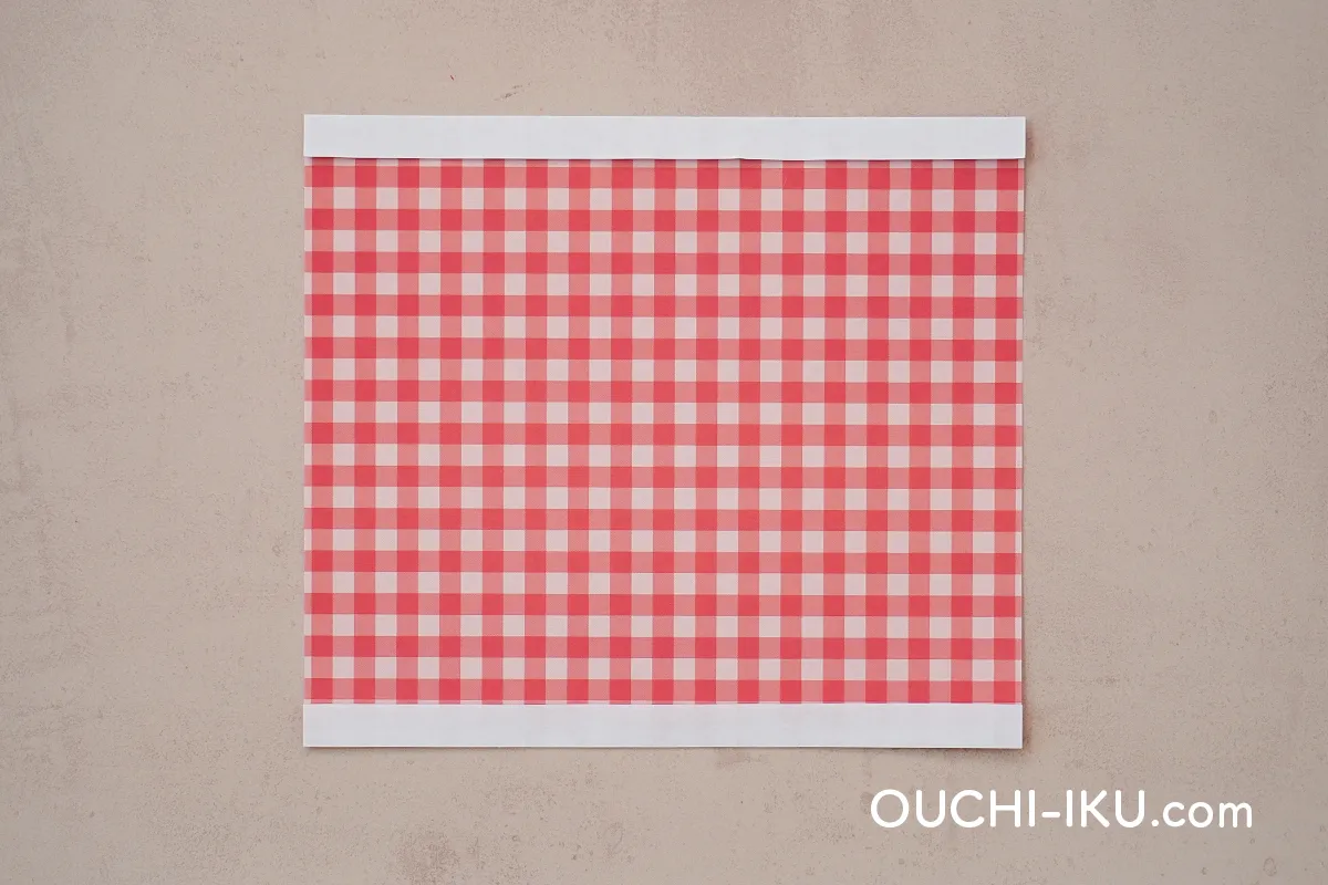 折り紙2枚でで作るサンタクロースの【体】3