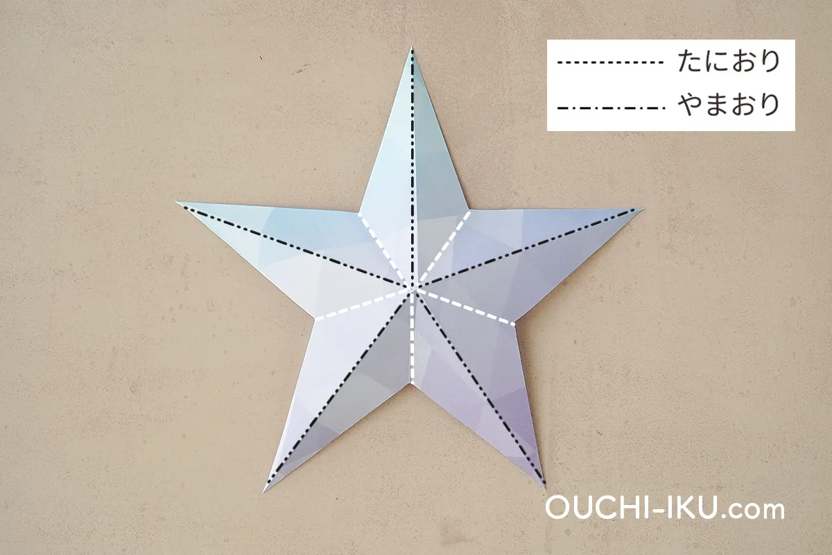 折り紙1枚で全身サンタの作り方10