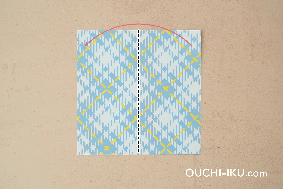 毛糸(ポンポン)部分の折り方3