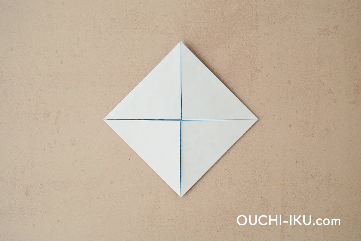 毛糸(ポンポン)部分の折り方5