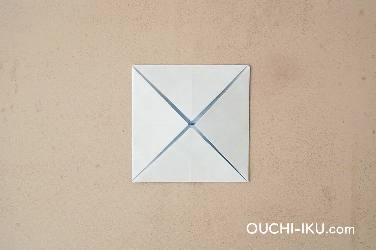 毛糸(ポンポン)部分の折り方6