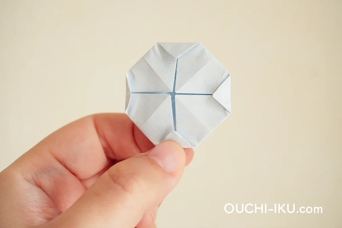 毛糸(ポンポン)部分の折り方7