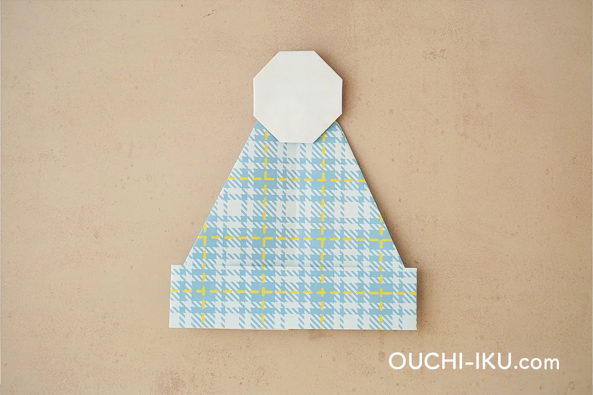 毛糸(ポンポン)部分の折り方9