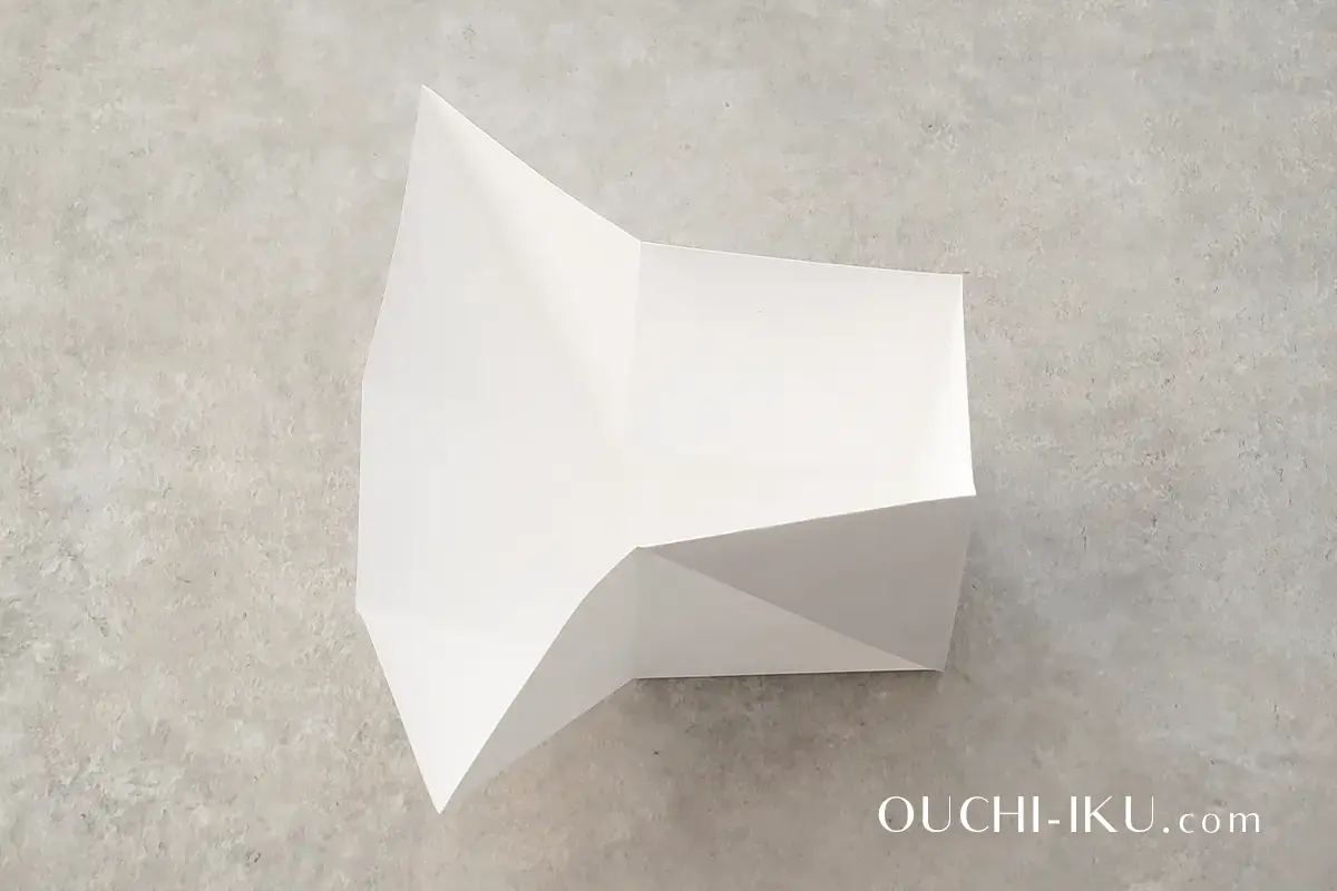 A4コピー用紙で作る箱の作り方12