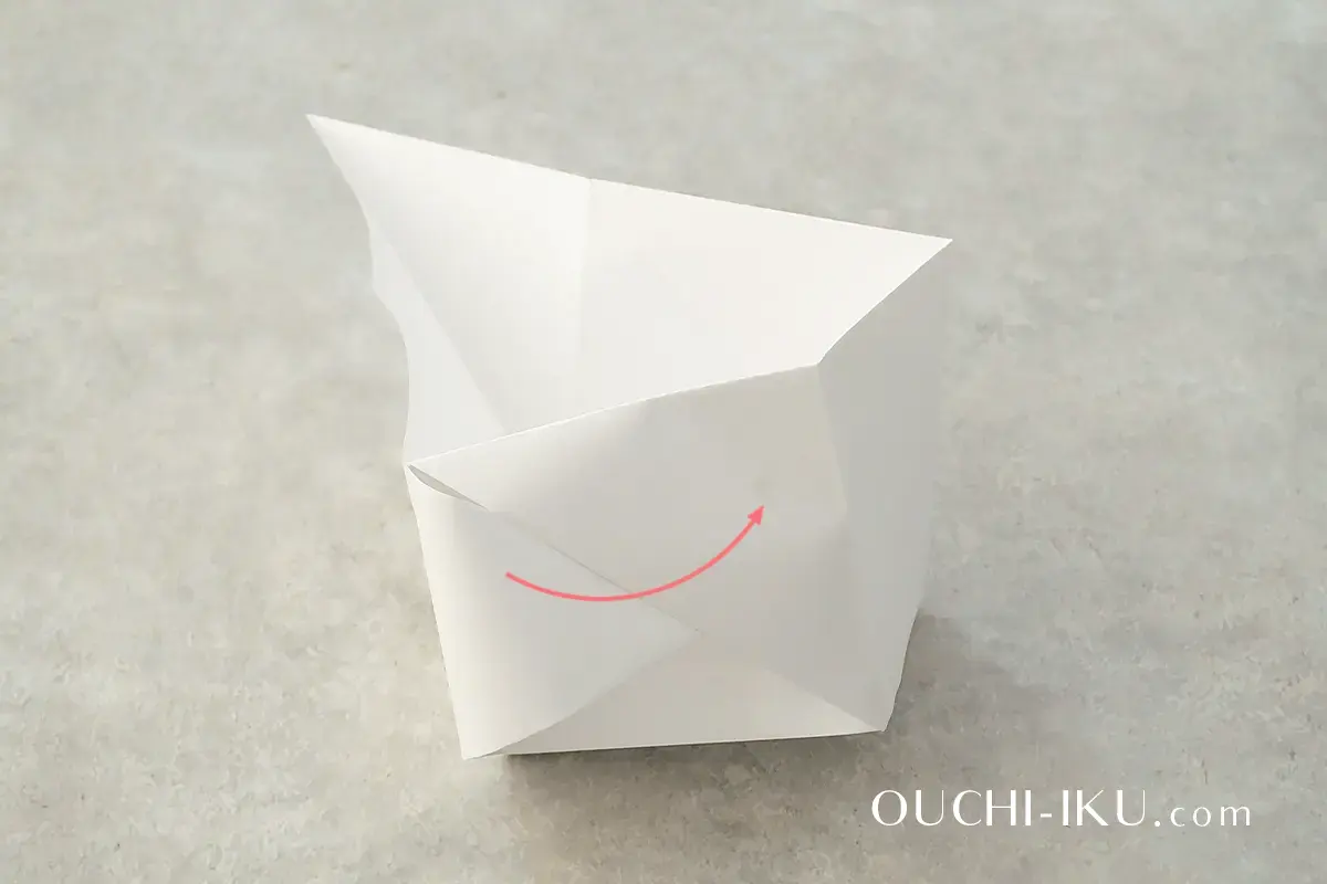 A4コピー用紙で作る箱の作り方13