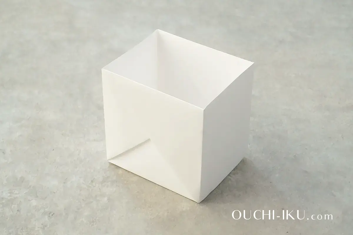 A4コピー用紙で作る箱の作り方13