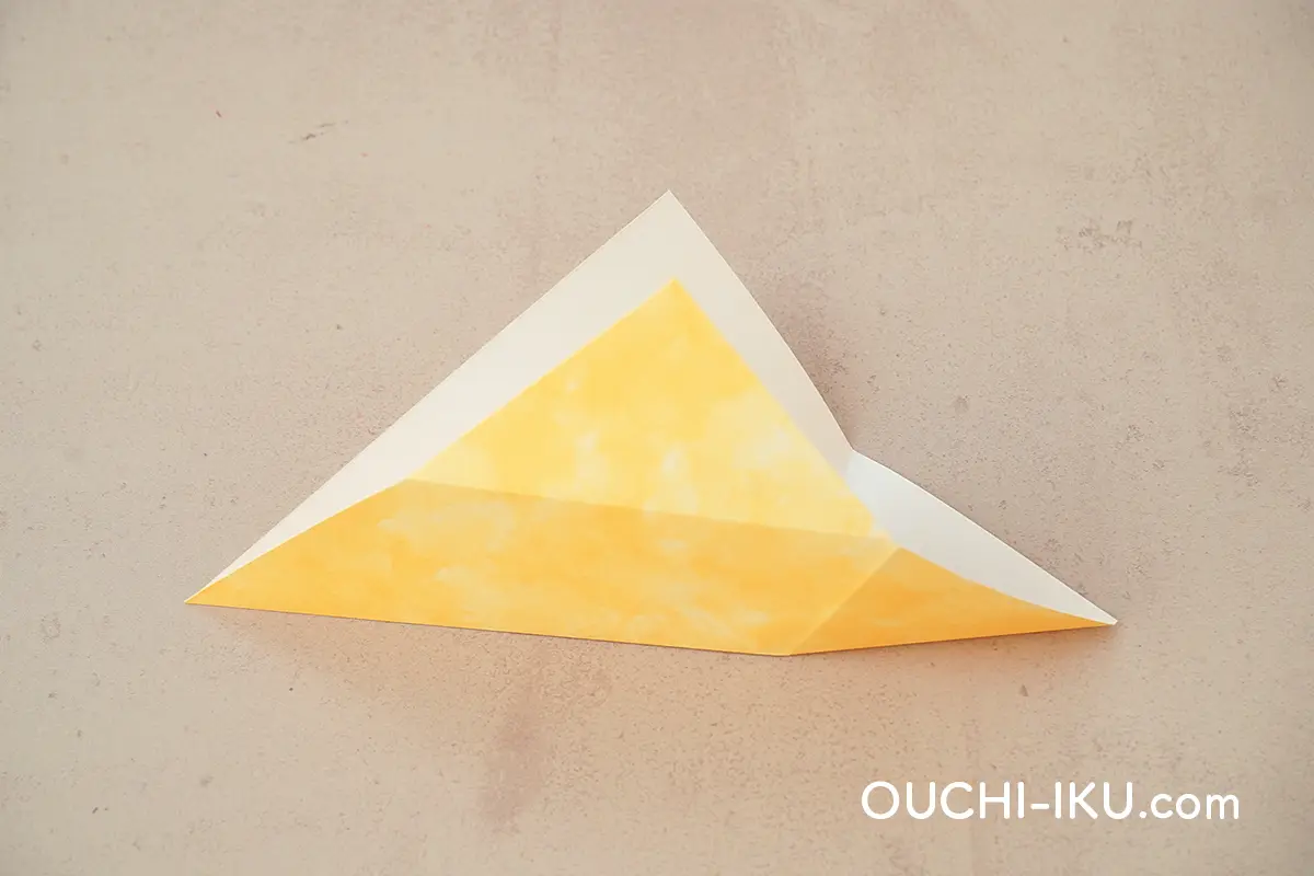 ひまわりのユニット折り紙の作り方