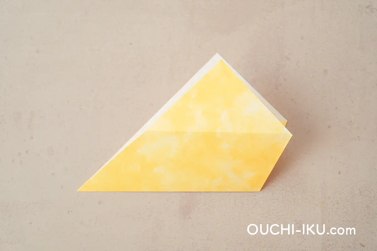 ひまわりのユニット折り紙の作り方