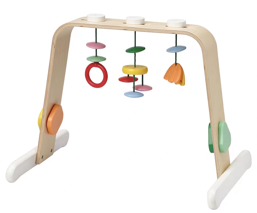 leka-baby-gym-birch-plywood-multicolour