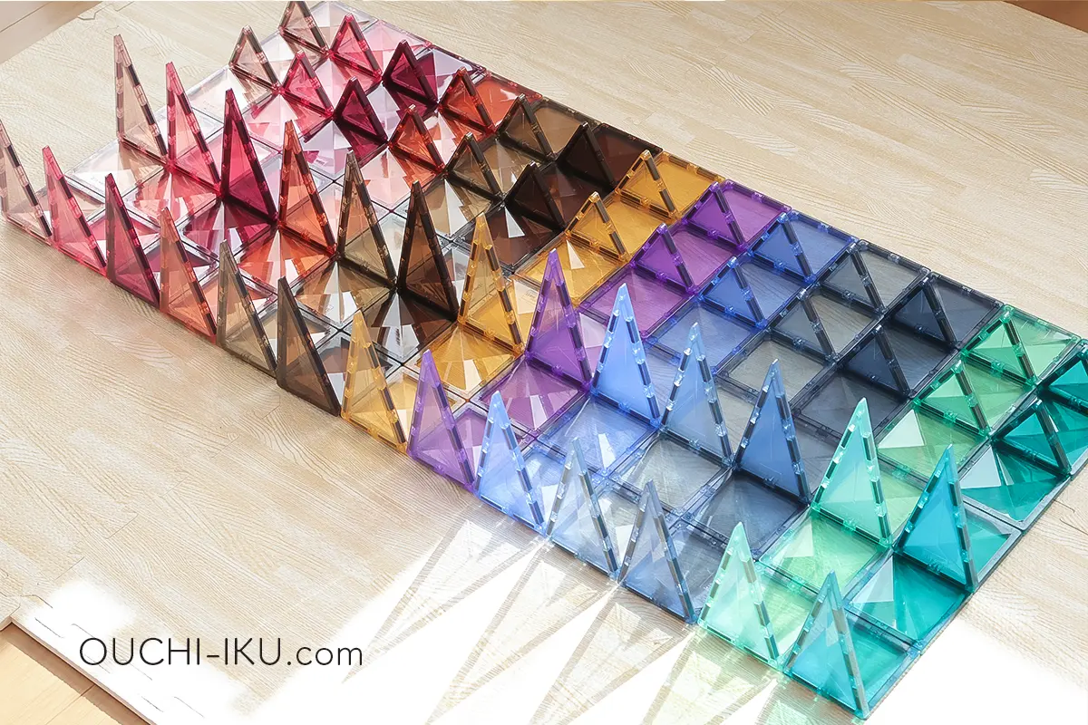 マグビルドカラーズ130の全カラー