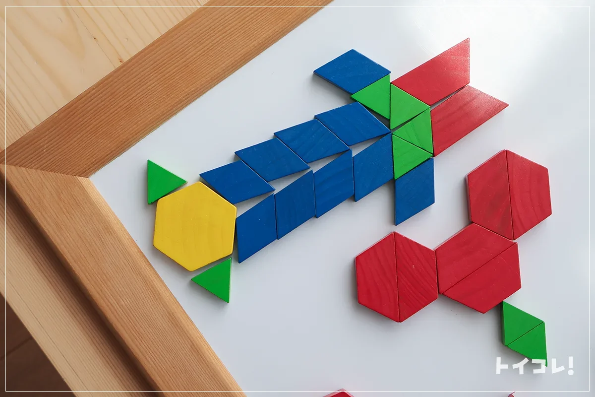 3歳児が作ったパターン
