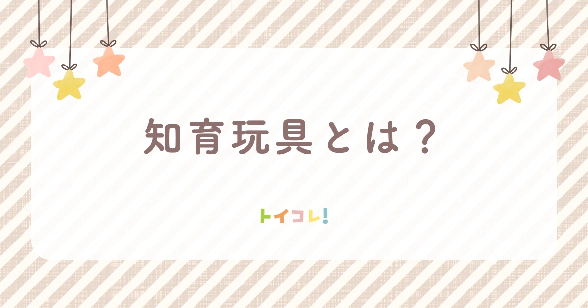 知育玩具(知育おもちゃ)とはどんなもの?