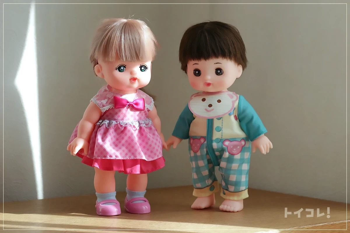 我が家のメルちゃんとあっちゃん