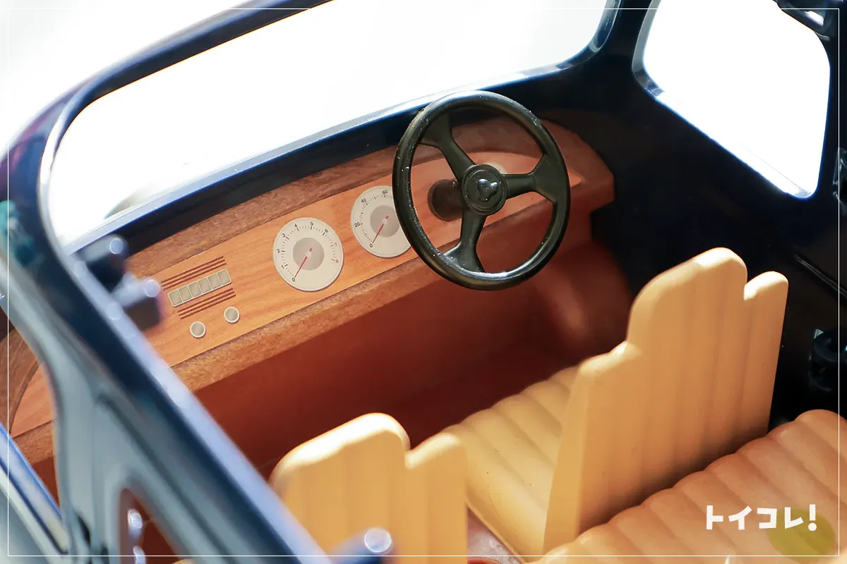 シルバニアの車のハンドル