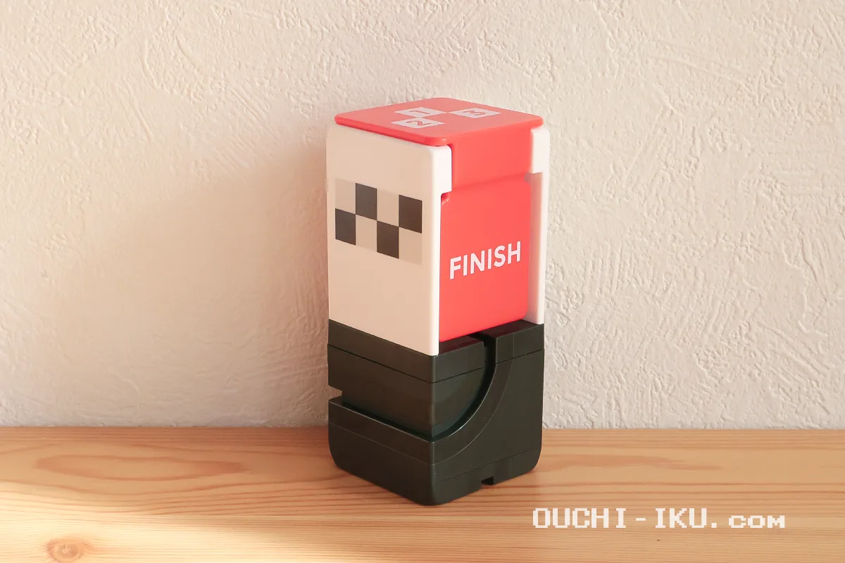 QbiToy5歳からのレースセットのゴール