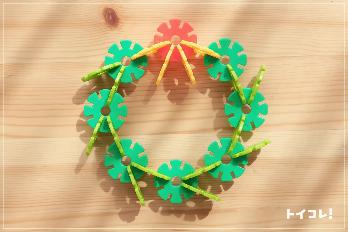 ジスターのクリスマスリース
