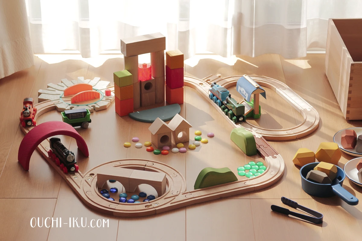 木製トーマスのレールの作品例3