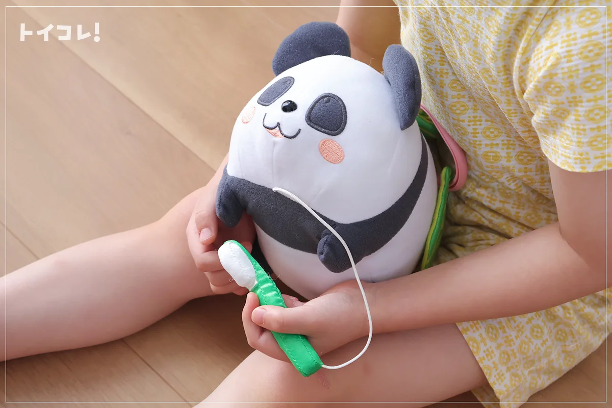 ぴかぴかパンダさん（アイアップ）