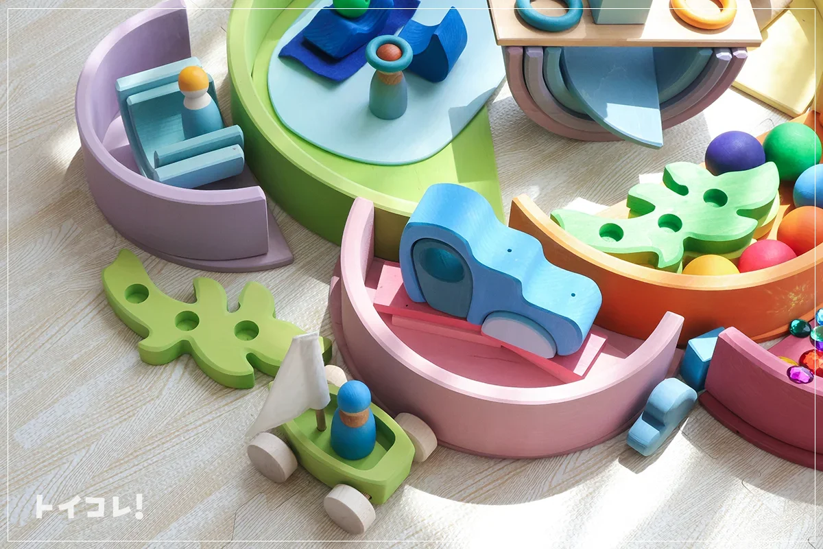 グリムスのレインボーで作った囲い