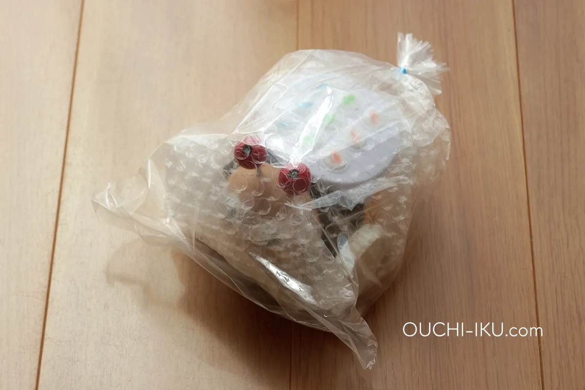 トイサブから届くおもちゃの梱包