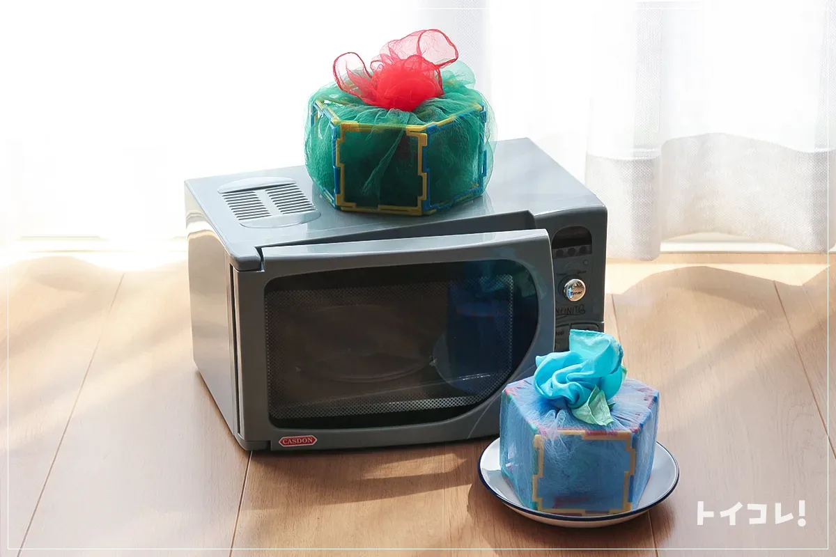 ３Dジオフィックスとリトミックスカーフのケーキ2