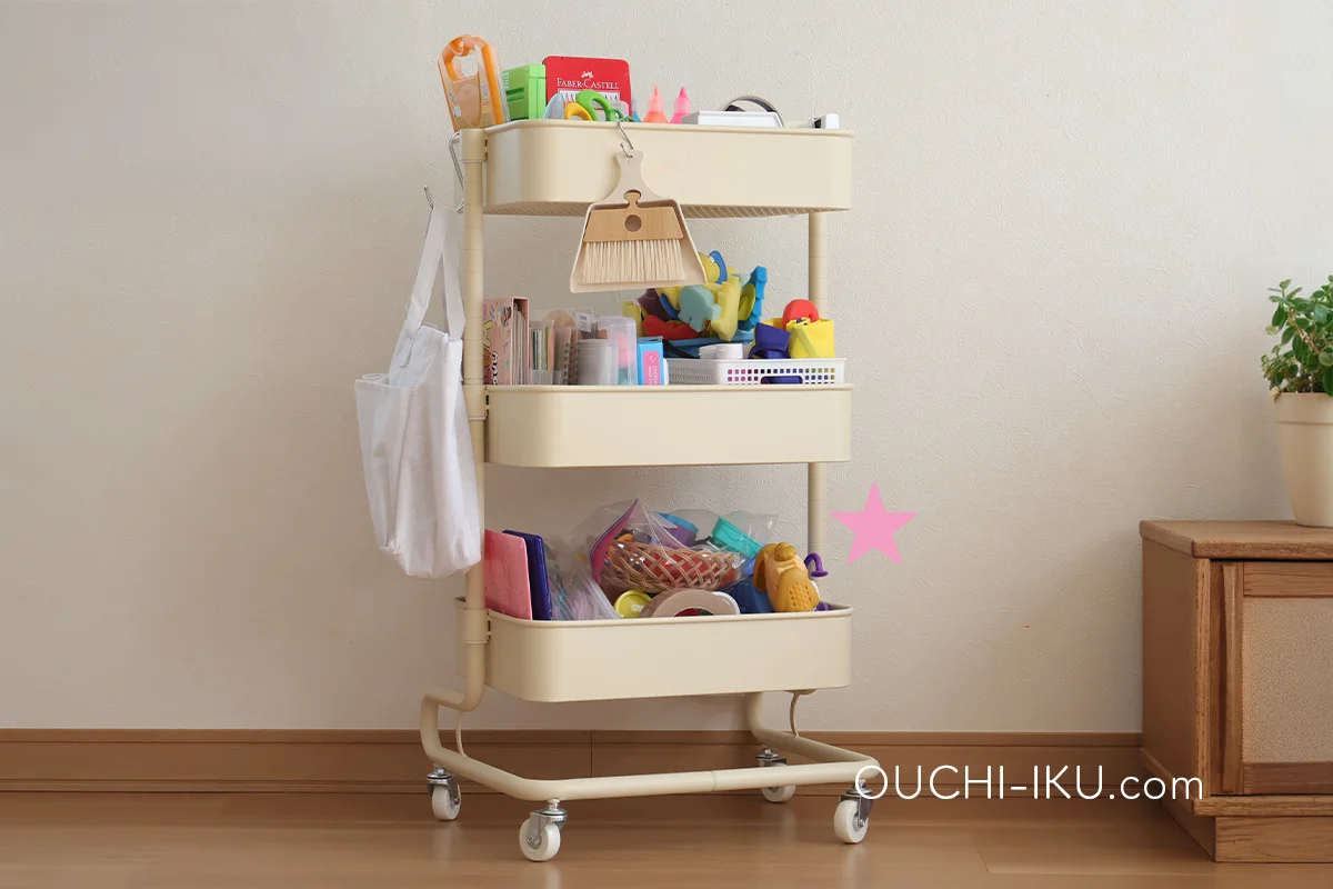 プレイドーの粘土の収納