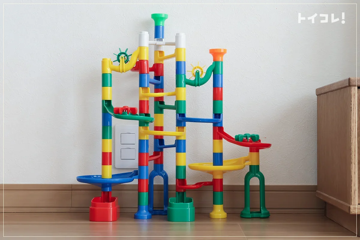 くみくみスロープの全57パーツを使って作った作品