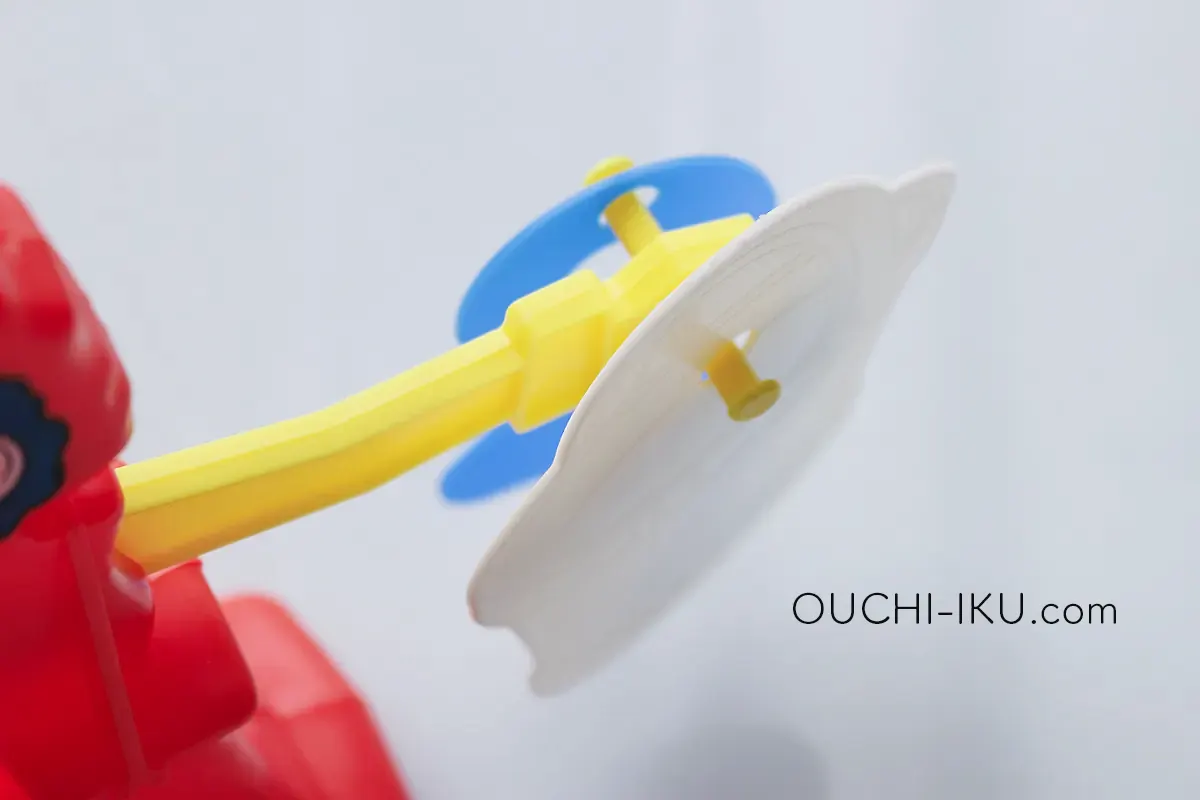 ボーネルンド「ピエロのびっくりはかり」の裏側に数字をかけたところ2
