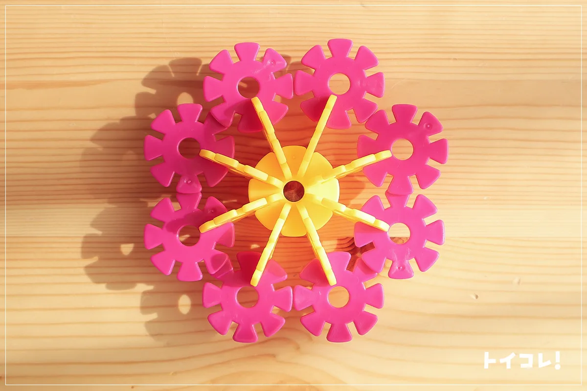ジスターのお花パーツ