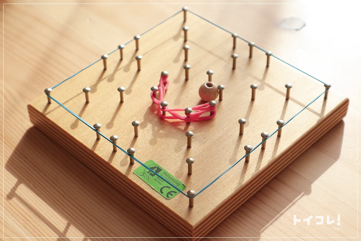 ベック社のゴムかけパターン遊びで作ったゲーム2