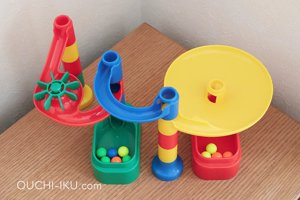 13ピース使用のくみくみスロープ