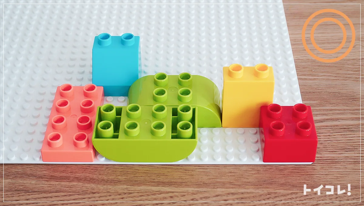 レゴとレゴデュプロの基礎板の互換性